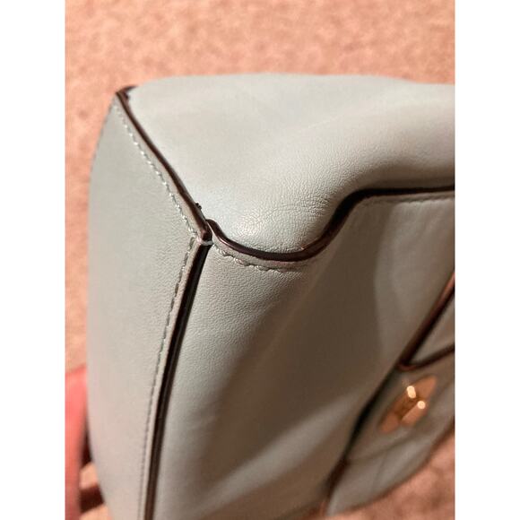 KATE SPADE SMALL LIGHT BLUE SMOOTH LEATHER CROSSBODY BAG - Picture 16 of 16